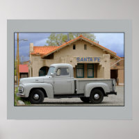 Internationales Harvester L-110 Truck Santa Fe Dep