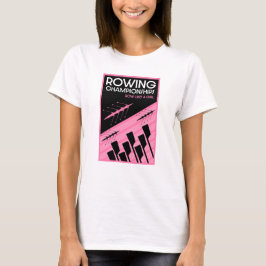 Internationales Rudern von Frauen T-Shirt