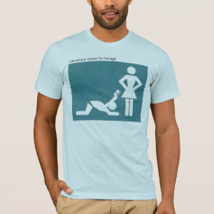 internationales Symbol der Heirat T-Shirt