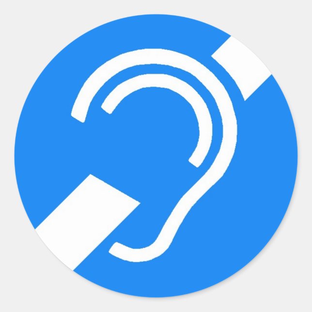 Internationales Zeichen für den Toten Runder Aufkleber (Vorderseite)