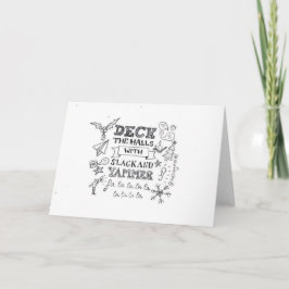 Interne Comms Weihnachtskarte Feiertagskarte