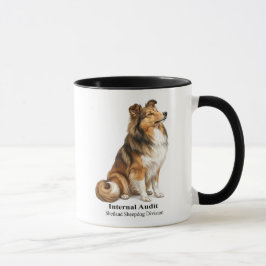 Interne Revision Sable Sheltie Tasse