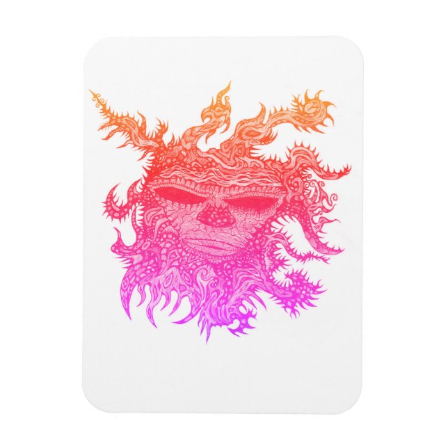 Interner Wahnsinn 2 Magnet (Vertikal)