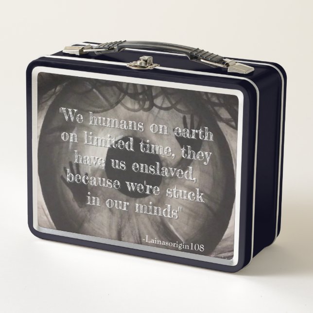 Internes Gefängnis Metall Brotdose (Vorderseite)