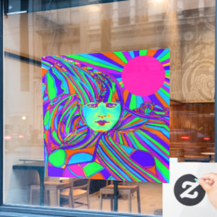 Internet-Computer Fensteraufkleber