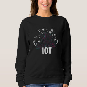 Internet der Dinge - IT-Datenanalyse - Wissenschaf Sweatshirt