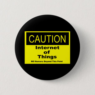 Internet der Dinge - Warnhinweis Button