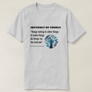 Internet des T-Shirts der Sache-IOT