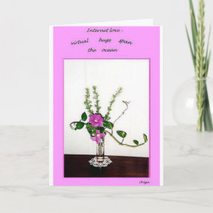 Internet Romance Dankeskarte