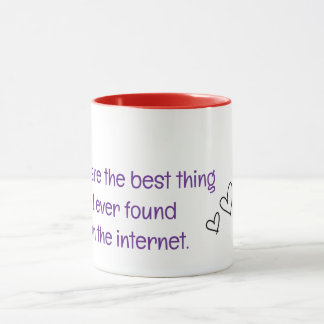 Internet-Verabredet Tasse