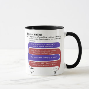 Internet verabredete tasse