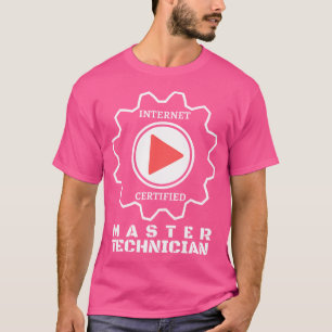 Internet-Video-Master-Techniker-Mechanik T-Shirt
