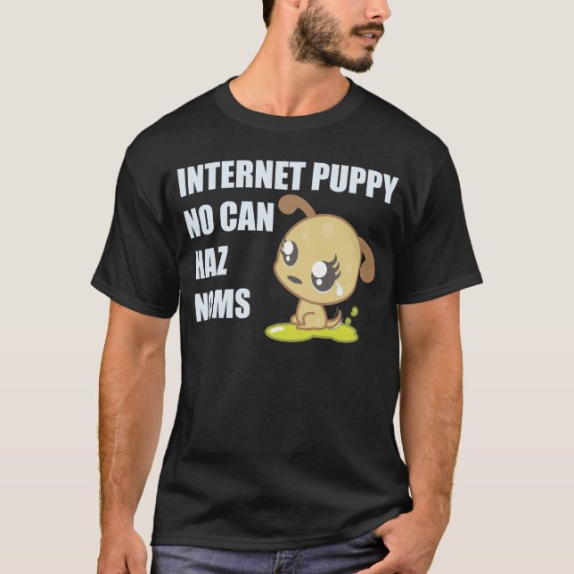 Internet-Welpen-T - Shirt (Vorderseite)