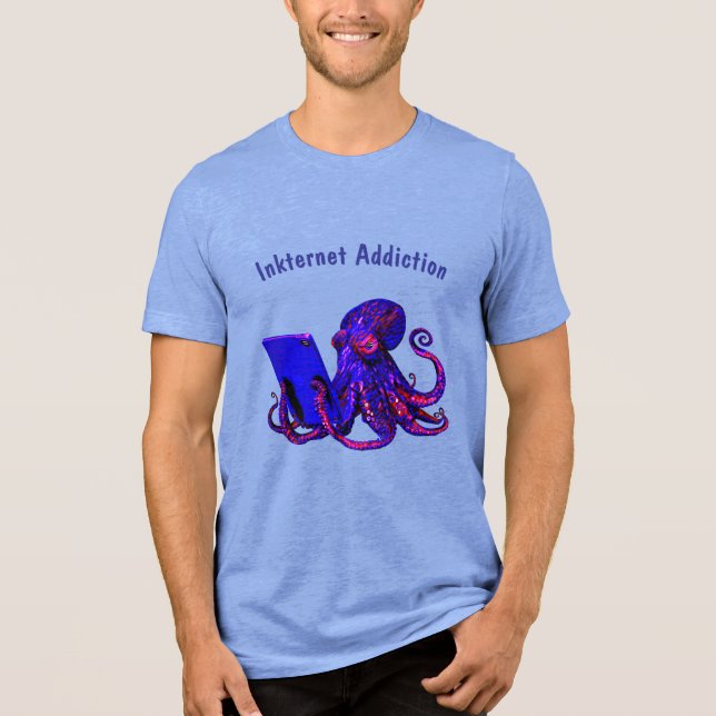 Internetabfrage Tri-Blend Shirt (Vorderseite)