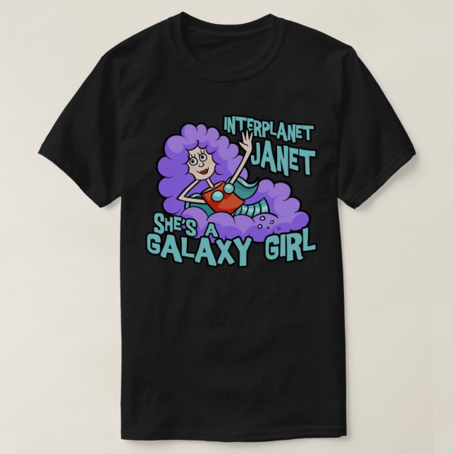 Interplanet Janet Classic T - Shirt (Design vorne)