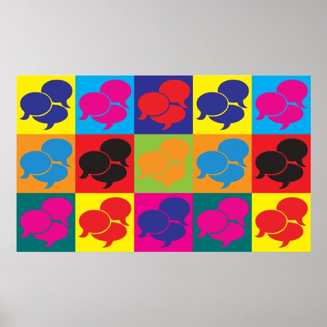 Interpretation von Pop Art Poster (Vorne)
