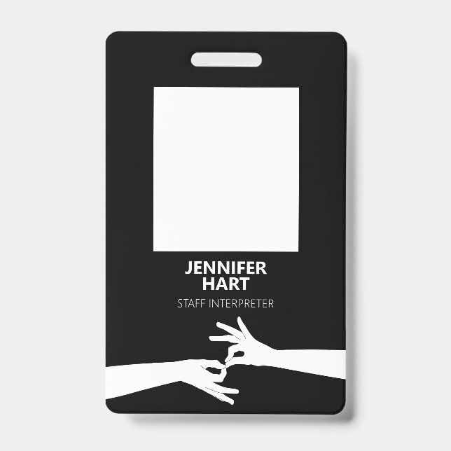 Interpreter Ausweis (Vorderseite)