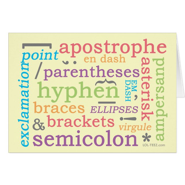 Interpunktion II (Vorderseite (Horizontal))