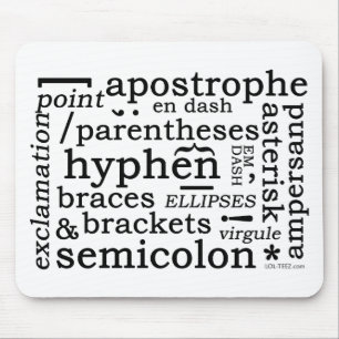 Interpunktion Mousepad
