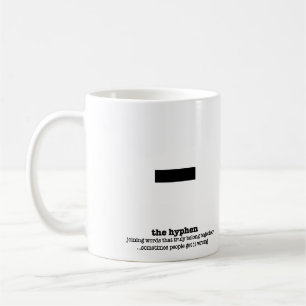 Interpunktions-Grammatik-Tassen-Geschenke für Kaffeetasse