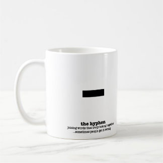 Interpunktions-Grammatik-Tassen-Geschenke für Kaffeetasse