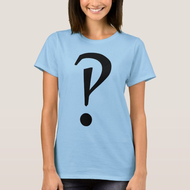 Interrobang T - Shirt (Vorderseite)