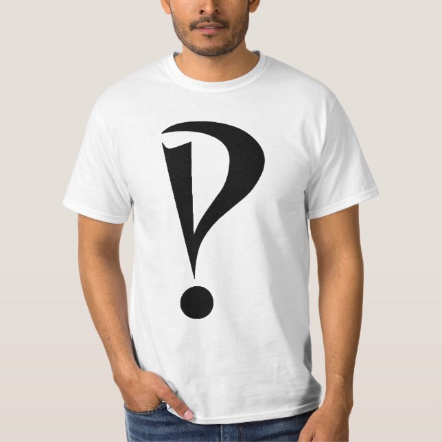 Interrobang T-Shirt (Vorderseite)