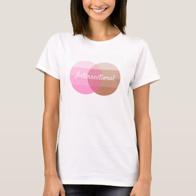 Intersectional Feminist-T - Shirt (Vorderseite)
