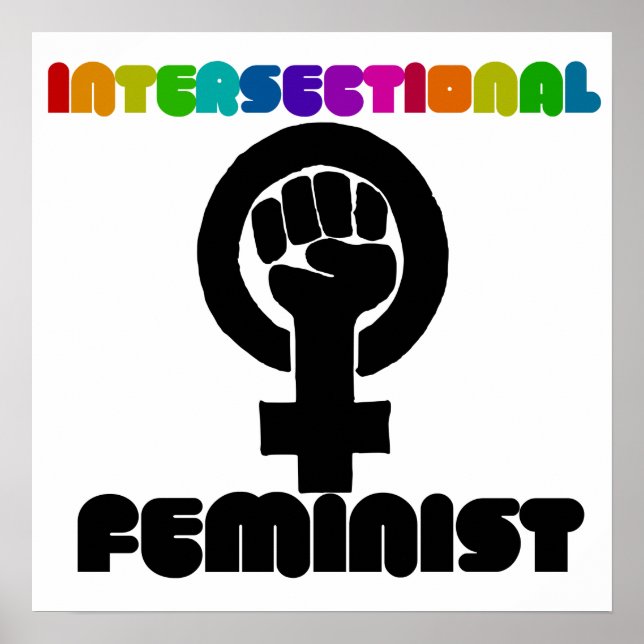 intersektionaler Feminist Poster (Vorne)