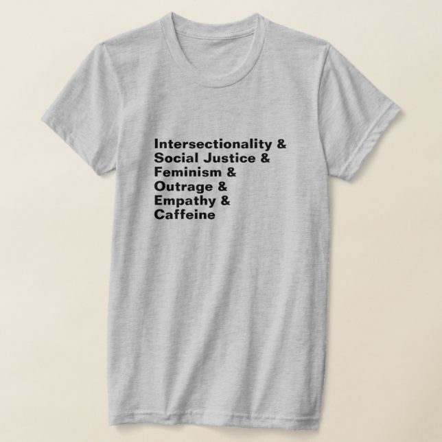 Intersektionalität T-Shirt (Ablage )