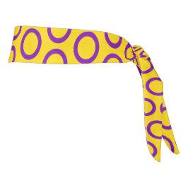 Intersex Flag Krawatte Headband