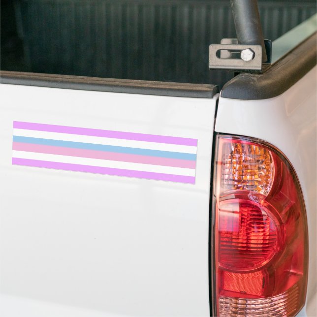 INTERSEX PRIDE FLAG BAR AUTOAUFKLEBER (Auf Lkw)