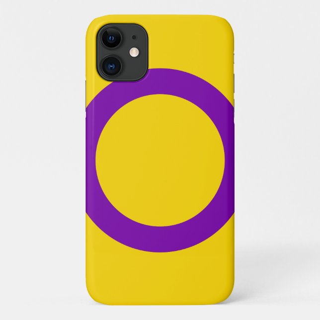 Intersex Pride Flag Case-Mate iPhone Hülle (Rückseite)