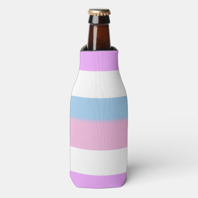 Intersex Pride Flag Flaschenkühler (Flaschenvorderseite)