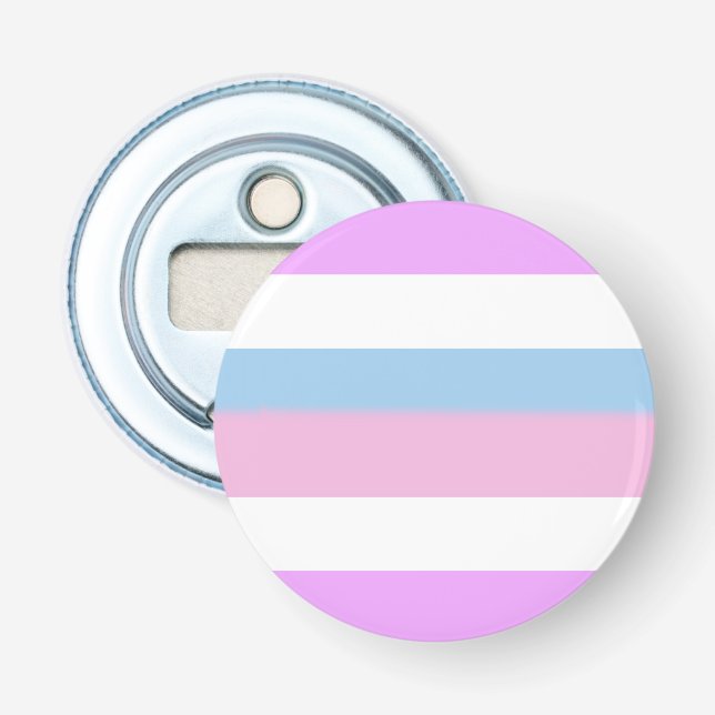 Intersex Pride Flag Flaschenöffner (Vorderseite)