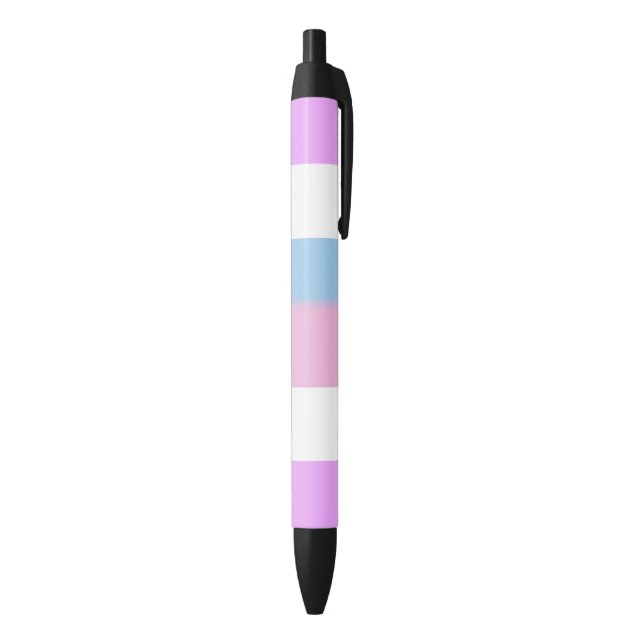 Intersex Pride Flag Kugelschreiber (Unterseite (Vertikal))