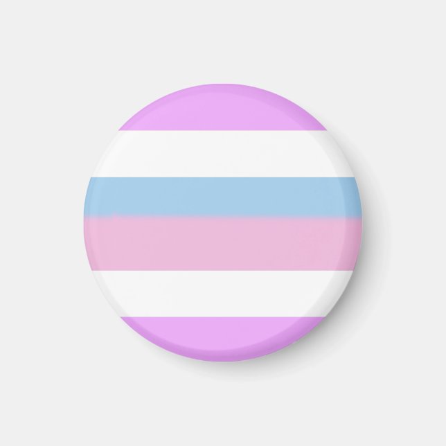 Intersex Pride Flag Magnet (Vorne)