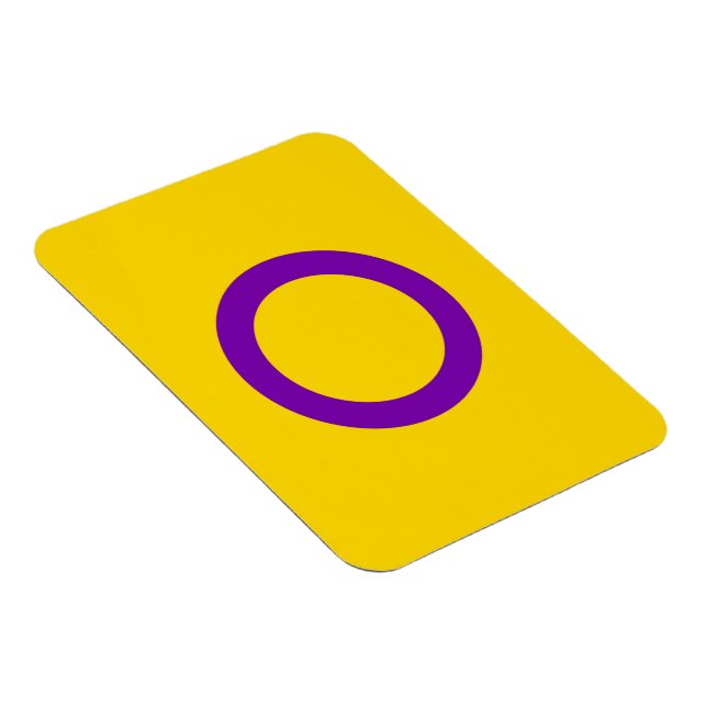 Intersex Pride Flag Magnet (Rechte Seite)