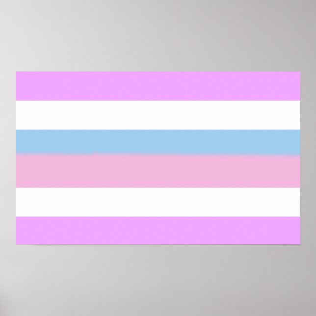 Intersex Pride Flag Poster (Vorne)