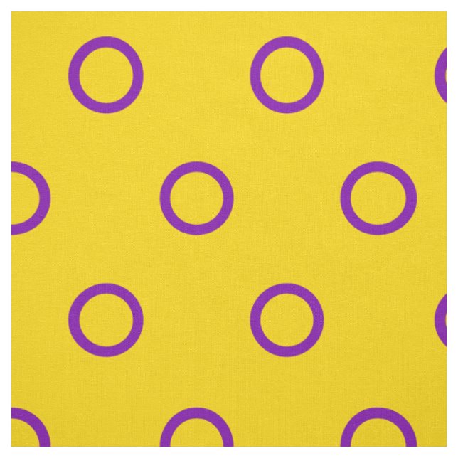 Intersex Pride Flag Stoff (Muster)