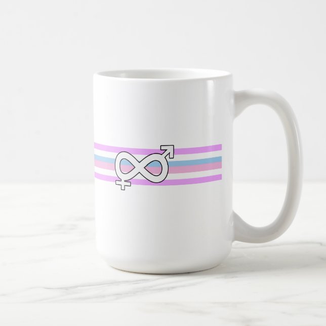 Intersex Pride Flag Tasse (Rechts)