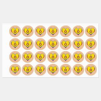 Intersex Pride Labels Etiketten