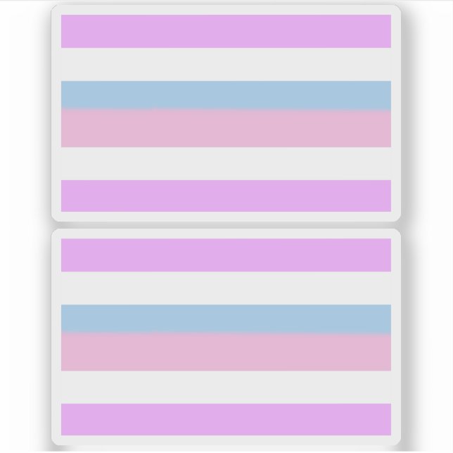 Intersex Pripes Aufkleber (Vorderseite)