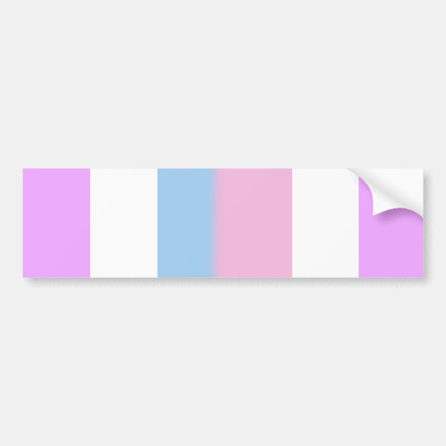 Intersex Pripes Autoaufkleber (Vorne)