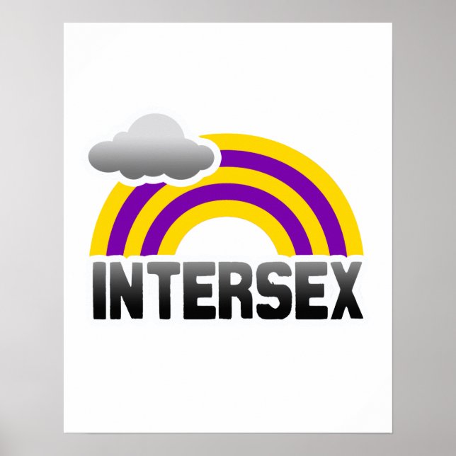 INTERSEX-REGENBOGEN POSTER (Vorne)