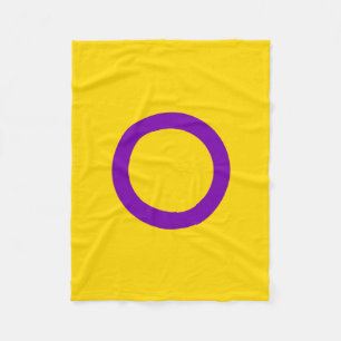 Intersex-Stolz-Flagge Fleecedecke