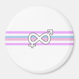 Intersex-Stolz-Flagge Magnet