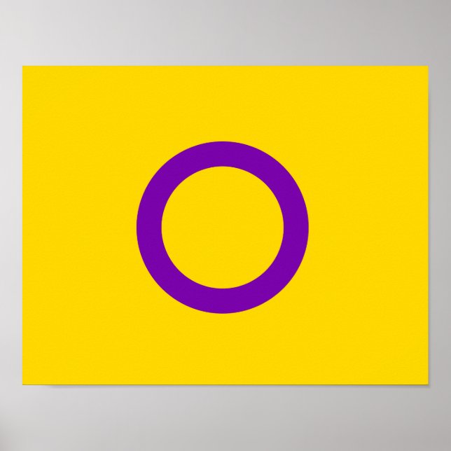 INTERSEX STOLZ POSTER (Vorne)