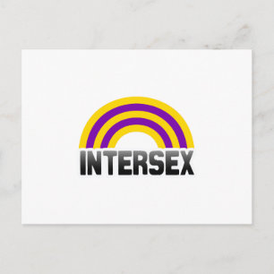 Intersex-Stolz Postkarte