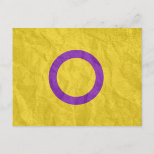 INTERSEX STOLZ POSTKARTE